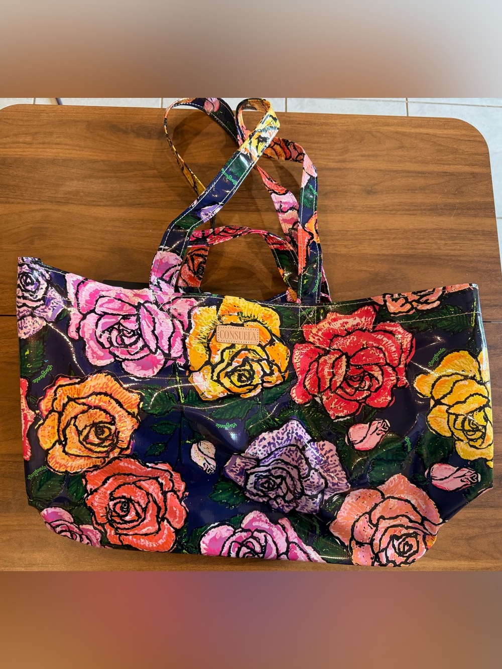 NWT Consuela Everleigh Floral Tote Bag